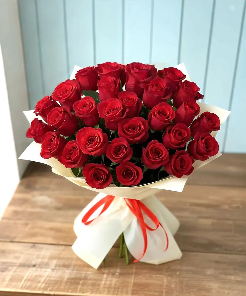 Букет 29 Красных роз в Русский Акташ