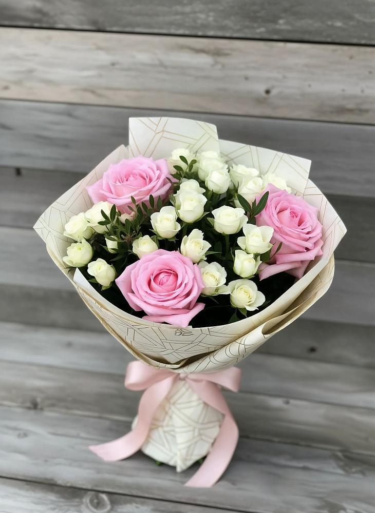 Букет цветов из: Розы в Русский Акташ