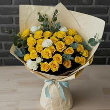 Букет цветов из:  Розы в Русский Акташ