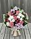 Букет цветов из: Альстромерии, Гвоздики, Розы и Хризантемы в Русский Акташ