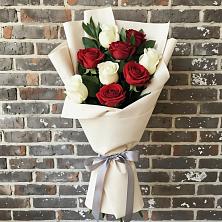 Букет цветов из:  Розы в Русский Акташ