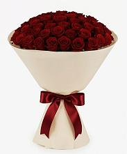 Букет 101 Бордовая роза Блэк Бакарра #REPLACE_PRED# Русский Акташ