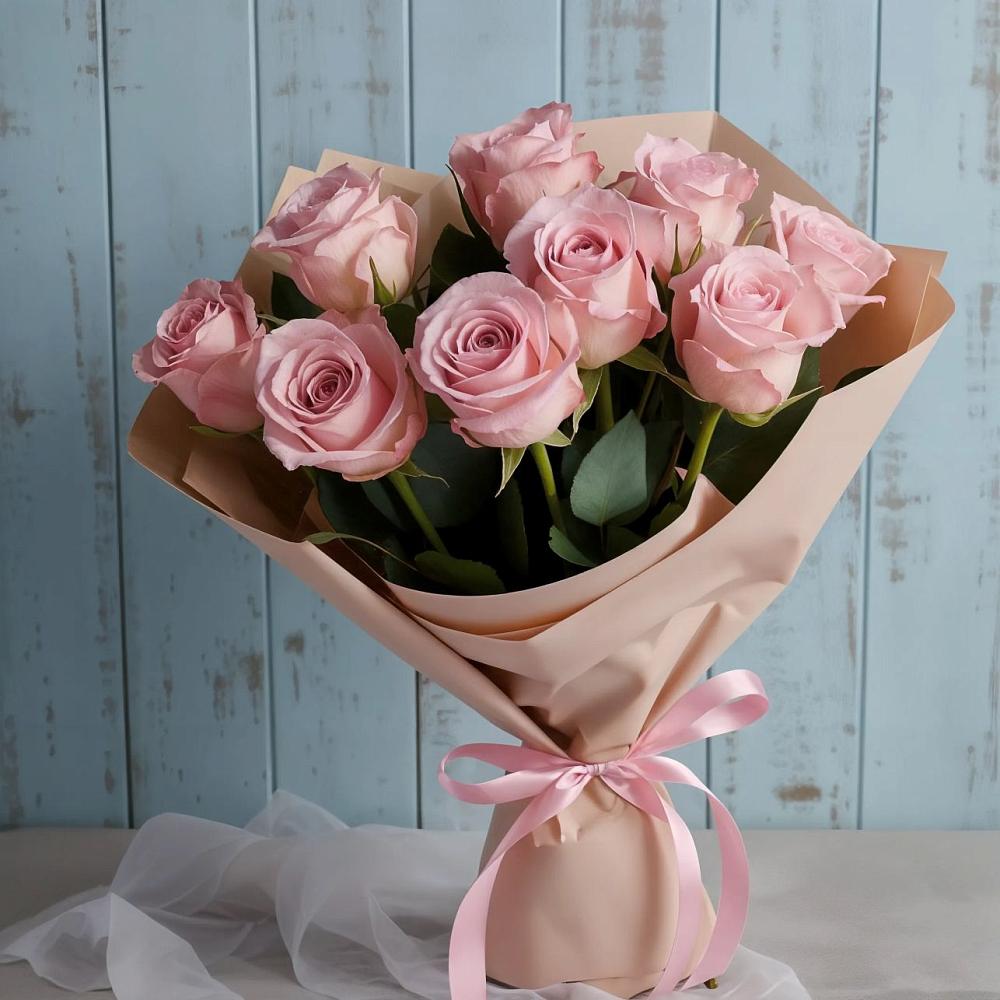 Букет цветов из: Розы в Русский Акташ