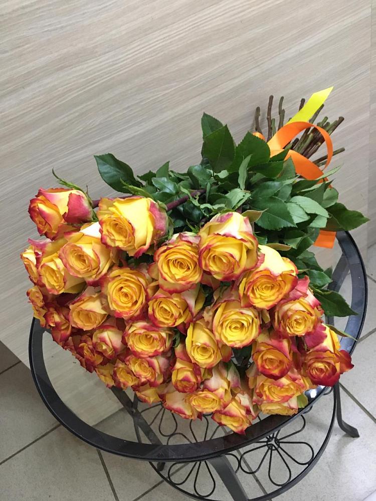 Букет Желтые розы в Русский Акташ