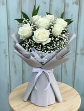 Букет цветов из:  Розы в Русский Акташ