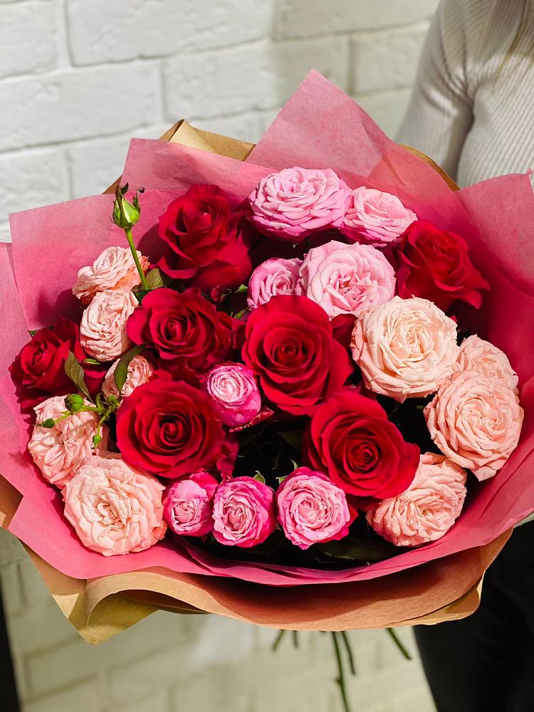 Букет цветов из: Розы в Русский Акташ