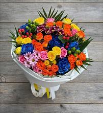 Букет цветов из:  Розы и Хризантемы #REPLACE_PRED# Русский Акташ