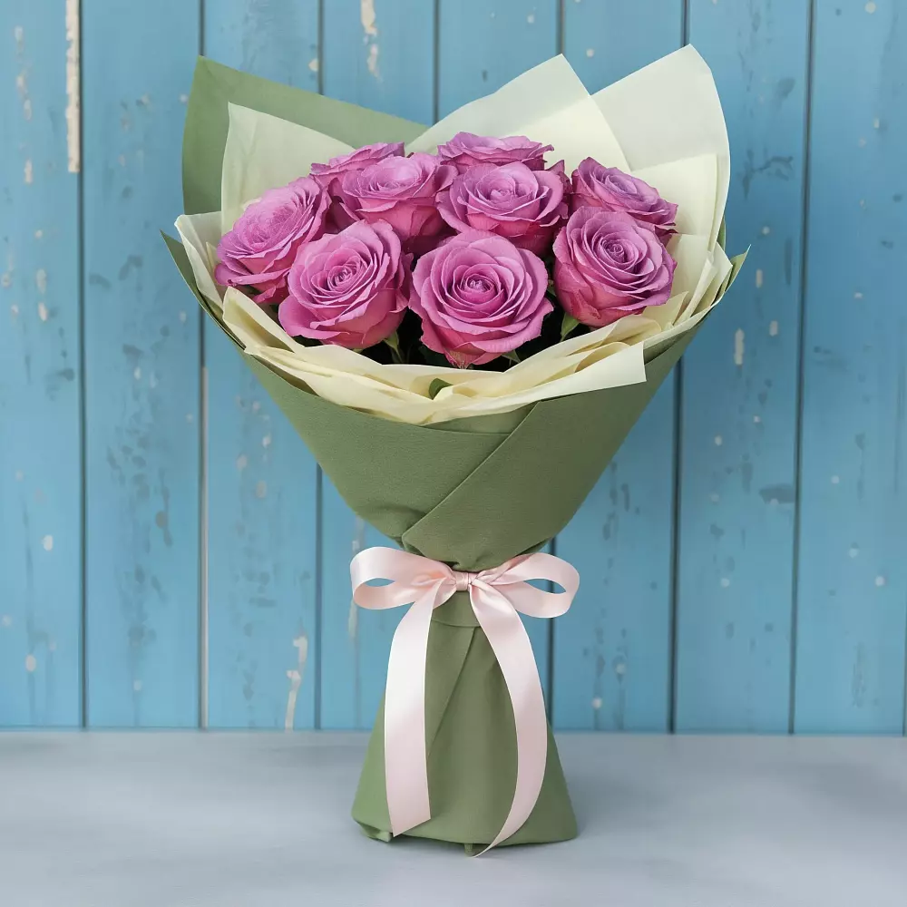 Букет Розы Фёрст Леди в Русский Акташ