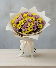 Букет цветов из:  Хризантемы в Русский Акташ