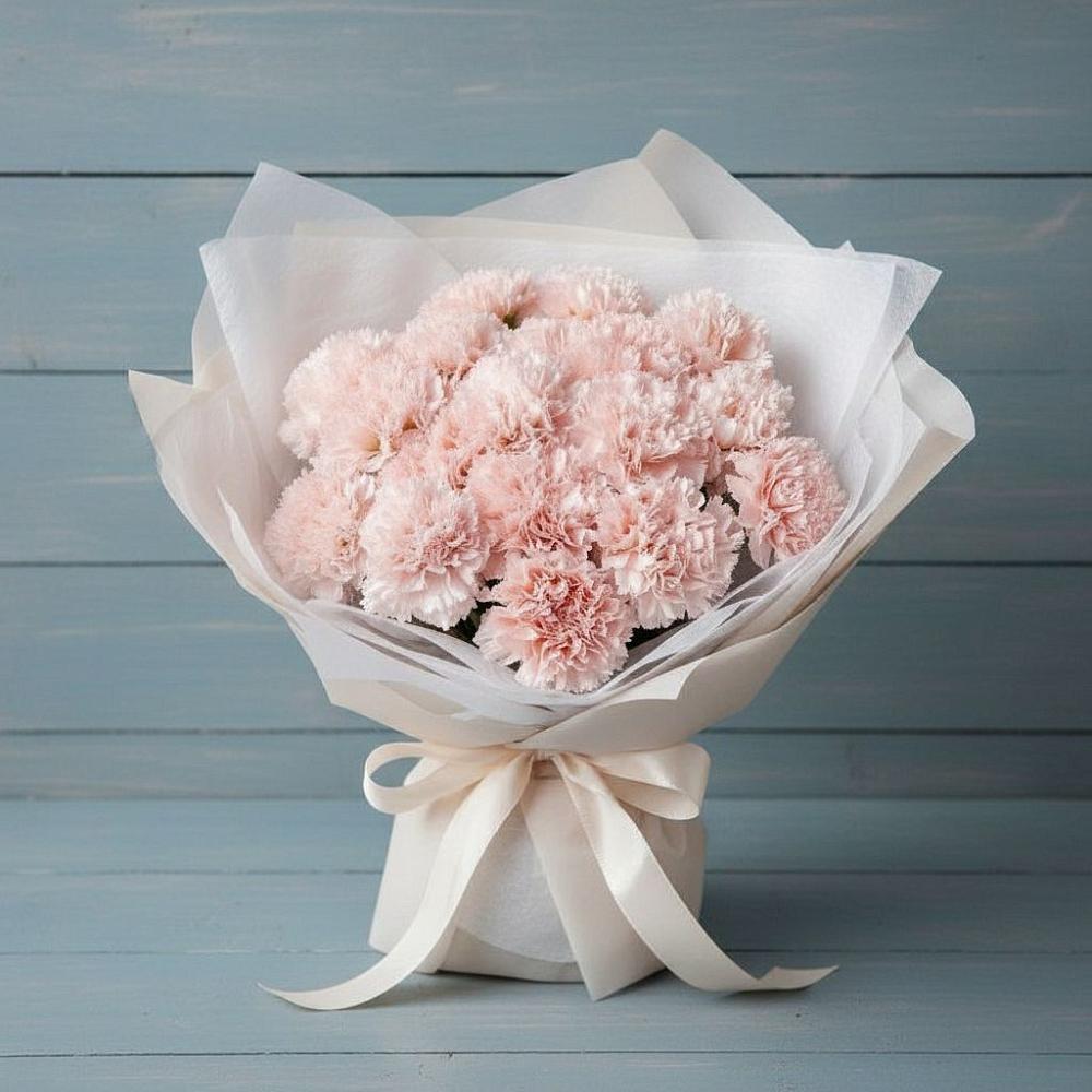 Букет цветов из: Гвоздики в Русский Акташ