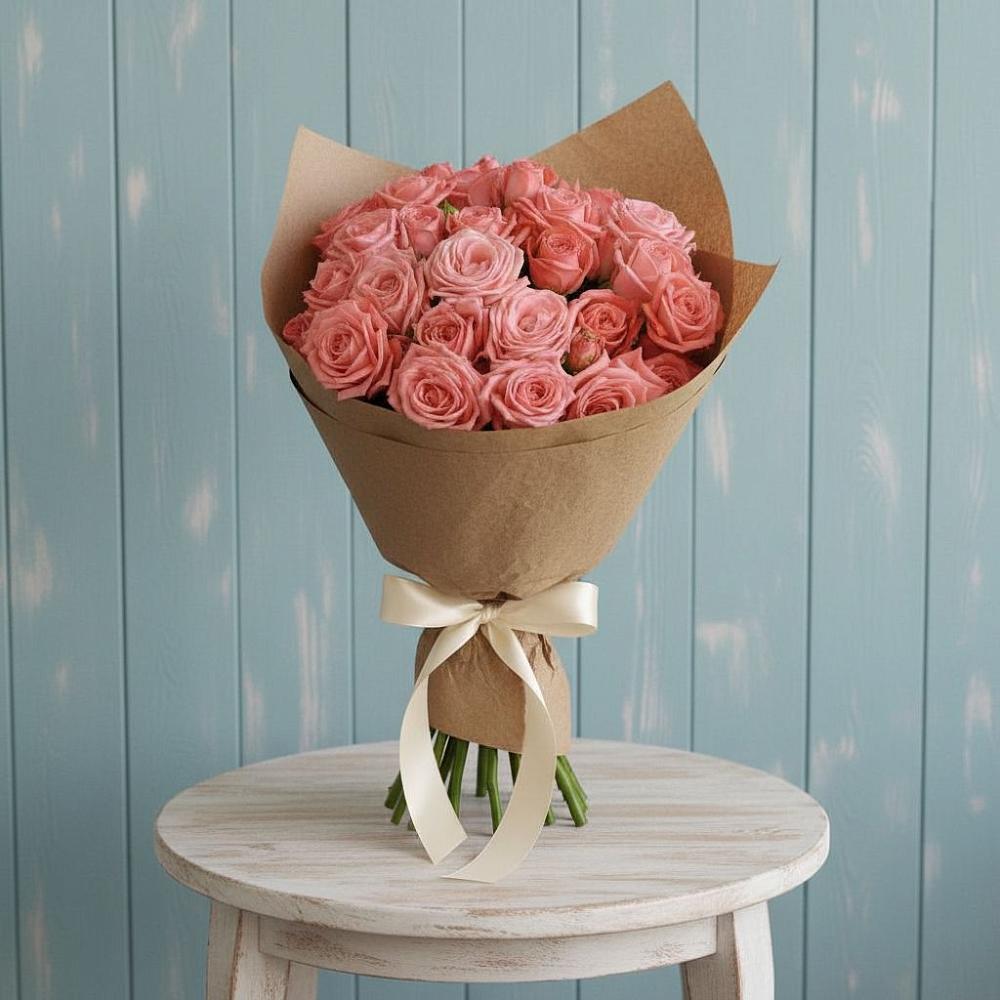 Букет цветов из: Розы в Русский Акташ