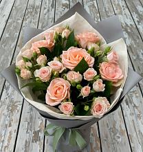 Букет цветов из:  Розы в Русский Акташ