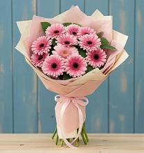 Букет цветов из:  Герберы #REPLACE_PRED# Русский Акташ