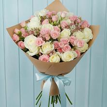 Букет цветов из:  Розы в Русский Акташ